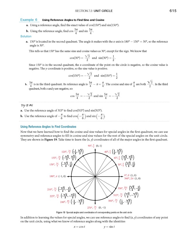 Algebra and Trigonometry - Front Matter 633